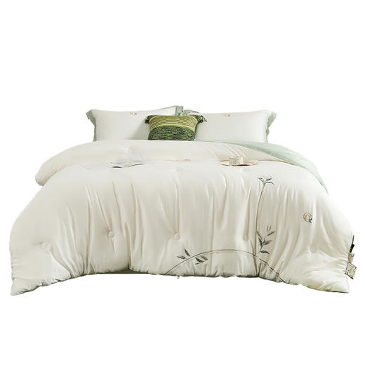 【多样屋专柜】多样屋被子东方茶净清香乌龙冬被-本白冬季保暖被/200*230cm（仅被子） 商品图0