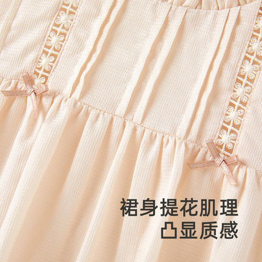 【商场同款】英氏女宝连体衣春夏季透气长袖纯棉婴儿衣服新款 商品图2