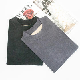 【89元1件】男士圆领套头保暖单上衣-2243515