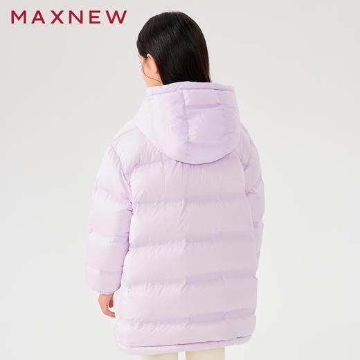 【棉羽】童装连帽无缝压胶羽绒服1N4363703 商品图2
