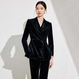 黑色西装套装女2026新款秋冬轻奢高级感