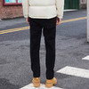 半身缘男裤 冬季针织提花舒适保暖百搭时尚休闲裤254201U10303512 商品缩略图4