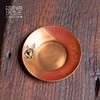 臻宝堂铜茶托纯手工八方来财杯托中式家用功夫茶具茗品隔热杯垫八方来财杯托五片装 商品缩略图0