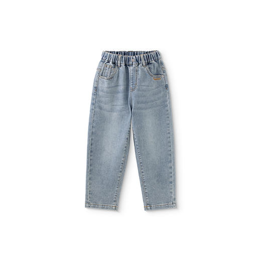 【商场同款】英氏儿童牛仔裤春夏透气男童长裤休闲百搭牛仔裤新款 商品图4