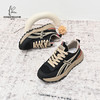 经典鲨2024年秋季新款时尚拼色男士系带平底休闲鞋跑步鞋KW222-D33181 商品缩略图2
