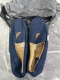 瑕疵19年冬季新款  Nautica/诺帝卡 男士保暖加绒套脚懒人鞋