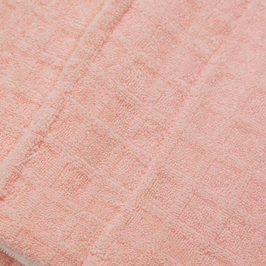 【多样屋专柜】多样屋浴袍抑菌全棉吸水纯棉抑菌毛巾料家居睡袍浴衣情侣浴袍莫兰迪 桃粉/M 商品图8