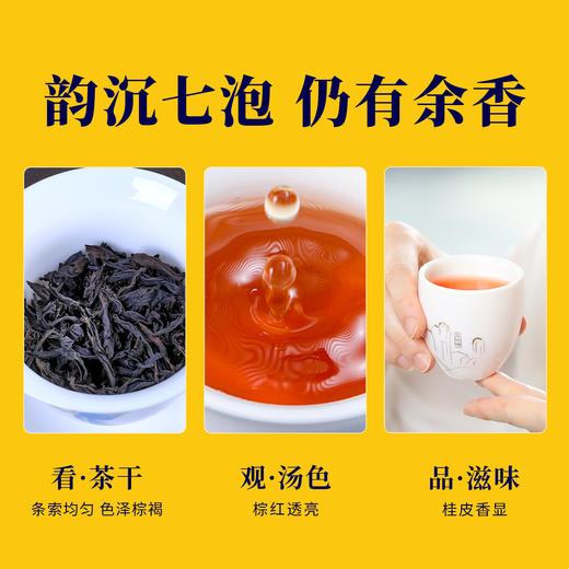 肉桂五星 武夷岩茶（正岩，核心产区）荣获国际茶联合会国际金奖 64克（8克*8泡） 商品图1