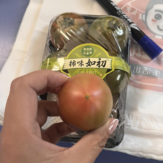 水果柿子，酸甜，9两/盒，一组两盒 商品图2