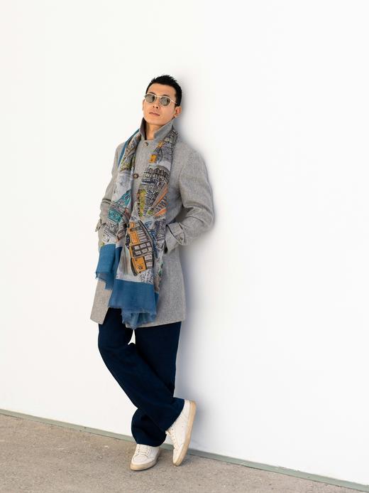 19 Andrea‘s 47 羊绒围巾 商品图1