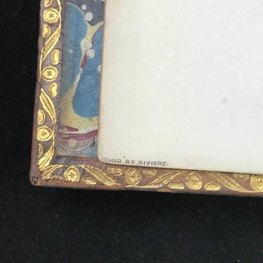 里维耶工坊特装本！1880年 麦考莱评论与历史随笔集 全真皮精装32开 商品图2