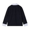 61208叠穿学院风拼接假两件衬衫男上衣韩系开衫衬衣休闲百搭外套 商品缩略图4
