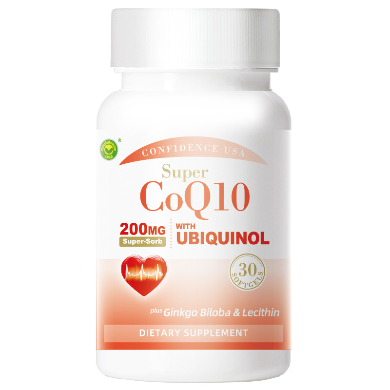 美国信心药业超级辅酶200mg复合软胶囊 30粒/瓶