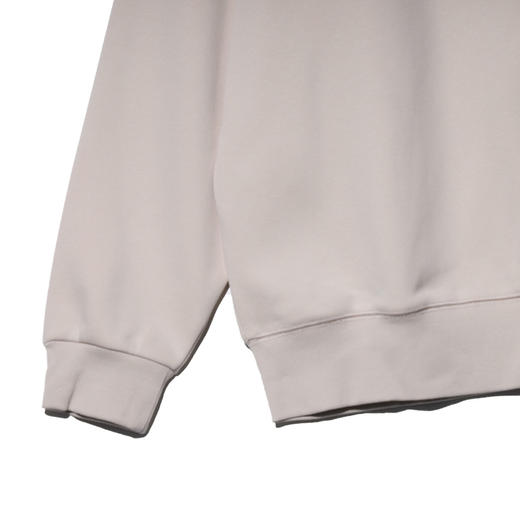 WY162秋冬新款简约风高领拼接卫衣男女秋季休闲宽松时尚长袖百搭上衣 商品图2