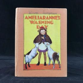 约20世纪中期 阿米莉安的洗衣日 皮尔斯数十幅彩色插图 精装32开