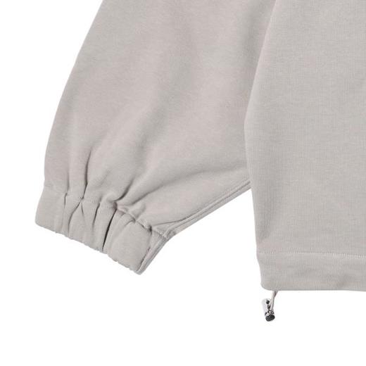 WY586新款时尚个性拼色半拉链立领卫衣休闲宽松潮流百搭上衣 商品图4