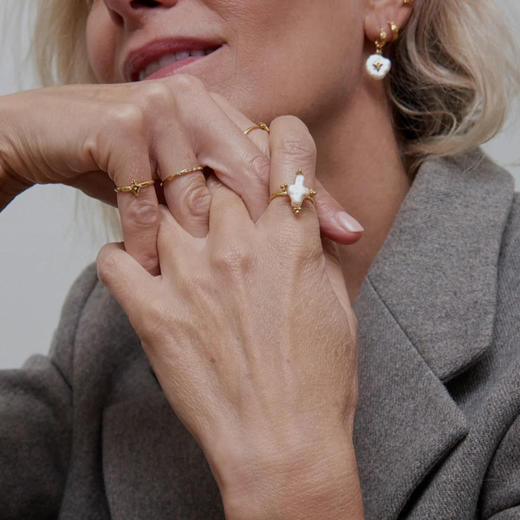 北京仓｜Elise Tsikis-Nemesis-珍珠 戒指［法国设计师］ 商品图0