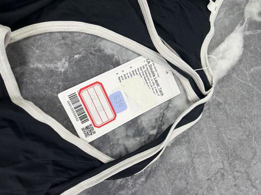 瑕疵Lululemon LA Double Layer 女士宽松双层匹马棉透气运动背心 商品图2