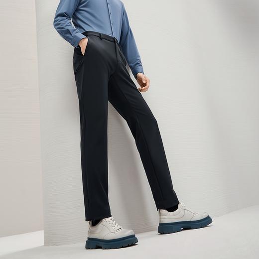 【石墨烯】柒牌男装休闲裤2024秋冬新品商务通勤上班修身直筒长裤127H70920 商品图1