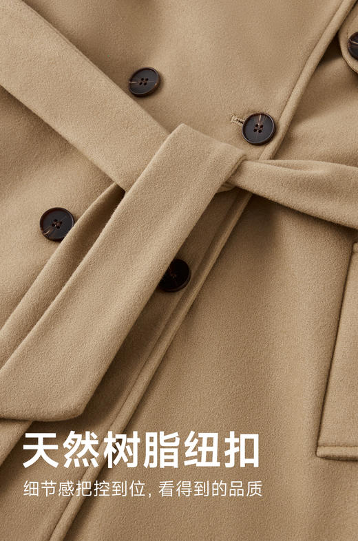 赤兔嗨购短款毛呢外套女士秋冬季新款高级感大衣 商品图6