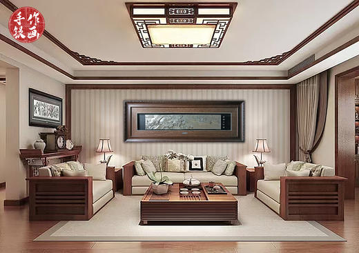 【清明上河图】纯银壁画装饰画挂画 商品图1