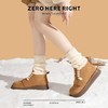 ZHR则则真皮棉鞋女2024冬季新款加绒保暖厚底雪地靴勃肯毛毛鞋女 商品缩略图2