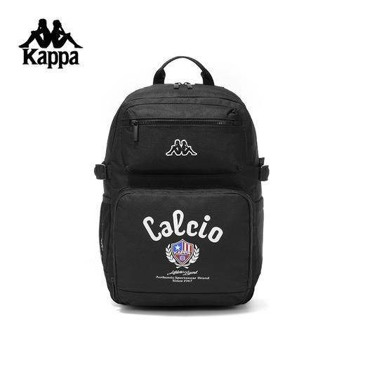 Kappa卡帕背靠背户外双肩包男士新款复古运动骑行旅行包女休闲包K0FW8BS23-WLT 商品图0