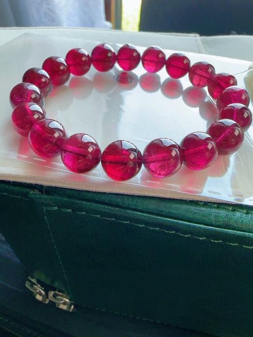 10mm单圈全色红碧玺手串 商品图3