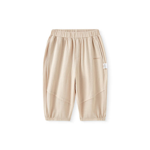 【商场同款】英氏儿童裤子夏季宽松透气男童七分裤2025新款针织裤 商品图4