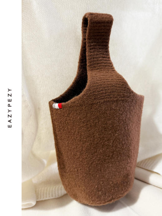 强缩羊毛mini菜篮子包 商品图4