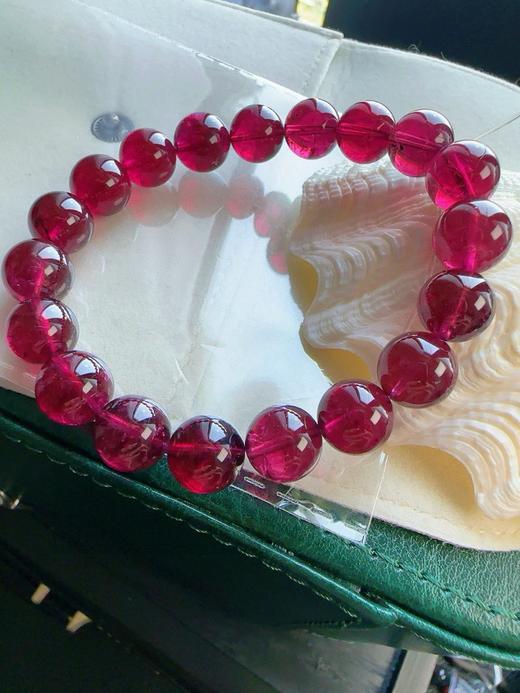 10mm单圈全色红碧玺手串 商品图2