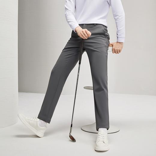 【暖燚绒】柒牌男装弹力休闲裤男2024秋冬新款时尚百搭直筒长裤子 127H70830 商品图1