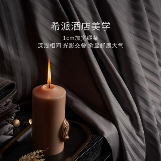 希尔顿酒店床品100支四件套纯棉2024新款长绒棉床单床笠被套轻奢 商品图0