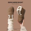 ZHR则则真皮棉鞋女2024冬季新款加绒保暖厚底雪地靴勃肯毛毛鞋女 商品缩略图7