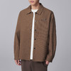 墨麦客男装立体条纹肌理翻领夹克男士2024秋季新款休闲宽松外套男 商品缩略图1