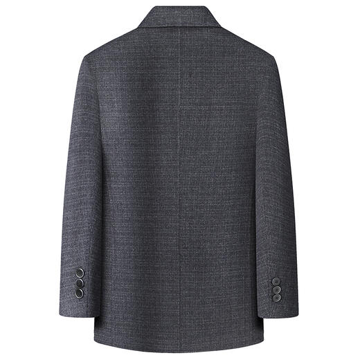 【可拆卸内胆】【新款DLC】大依优型品质双面呢羊毛呢大衣外套商务夹克男宽松加肥加大码上衣胖子正装休闲 商品图2