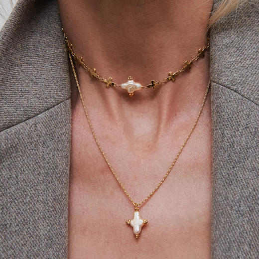 北京仓｜Elise Tsikis-Hydros-小澜 珍珠 项链［法国设计师］ 商品图1