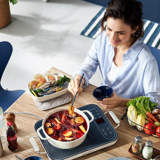 摩飞电磁炉MR8900蓝【分仓直发，72小时发货，周末节假日不发货】 商品图4