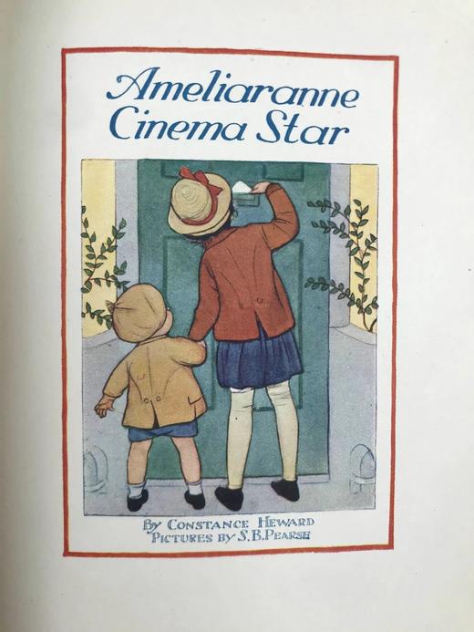 1929年 阿米莉安电影明星 皮尔斯数十幅彩色插图 精装32开 商品图3