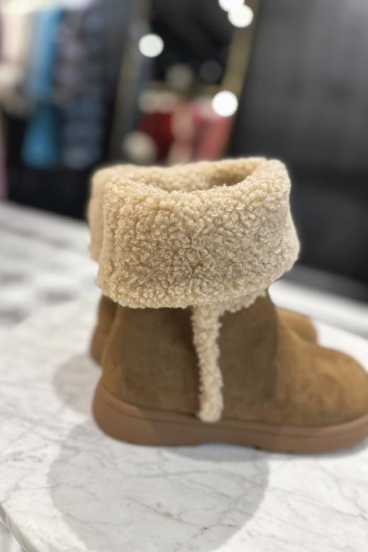 【门店同款】ENJOY冬季洋气绒面两穿中筒靴 159870956 商品图2