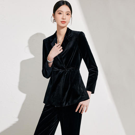 黑色西装套装女2026新款秋冬轻奢高级感 商品图1
