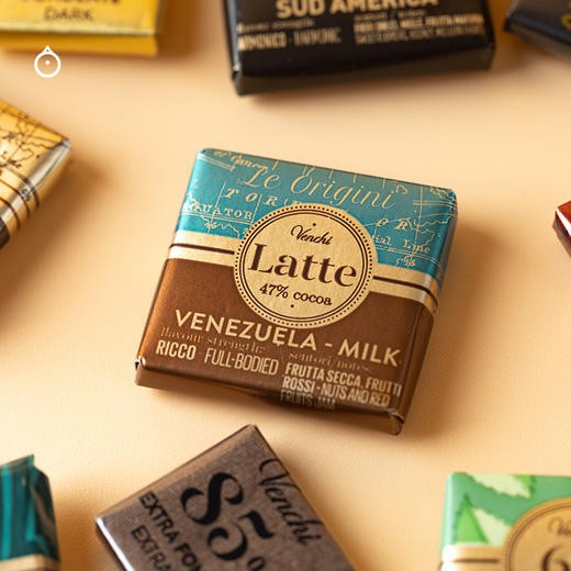 企鹅市集|意大利Venchi1878缤纷巧克力礼袋 多规格可选 鱼子酱/开心果/榛子/奶巧黑巧白巧等 口味随机发货 商品图2