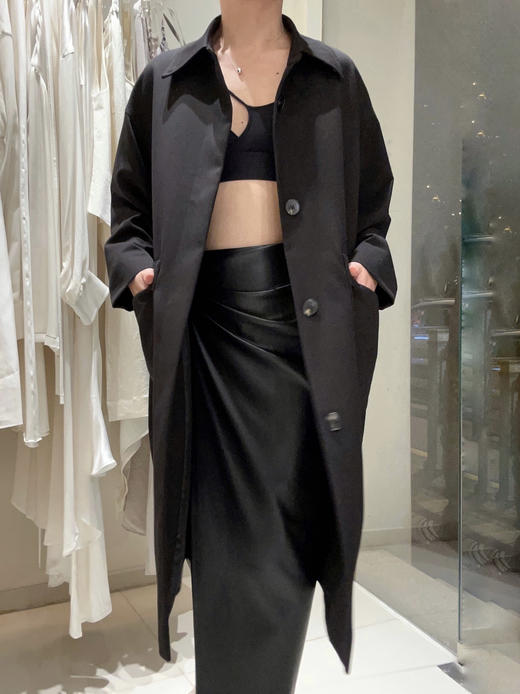 Semplicita｜Z10 风衣  [ 黑 ] 商品图4