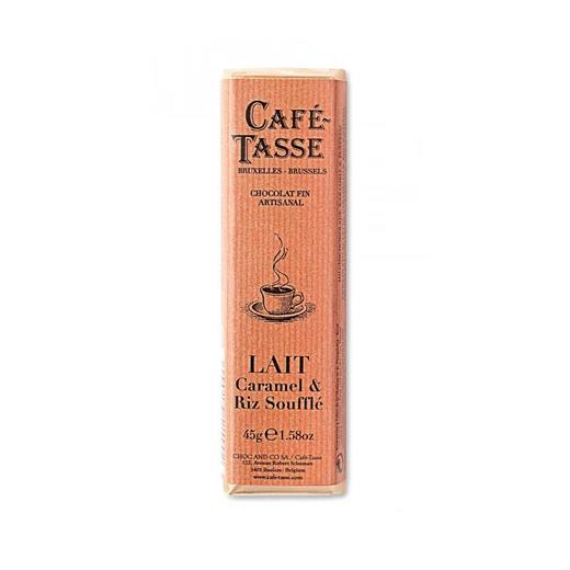 CAFé-TASSE加菲特使 焦香脆米牛奶巧克力45g 商品图0
