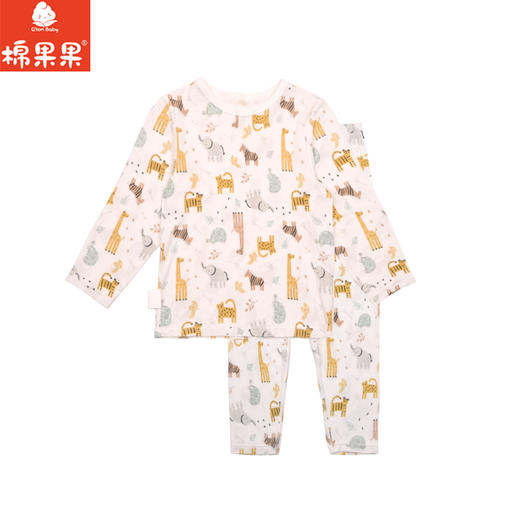 棉果果春季新品商场同款男童女童莫代尔套头套装M101302425009 商品图1