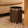 【多样屋专柜】多样屋优居埃及纹套筒垃圾桶厨房客厅卫生间家用大号不锈钢无盖10L 商品缩略图0