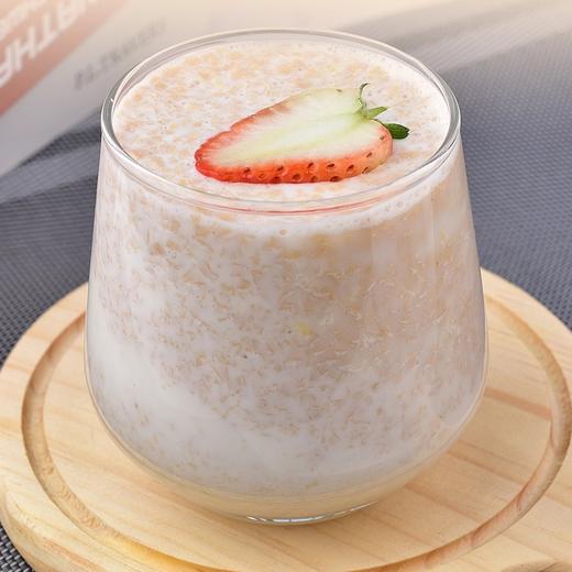 猴头菇牛奶燕麦片 即食代餐粉罐装复合麦片谷物燕麦营养早餐500g/罐 商品图2