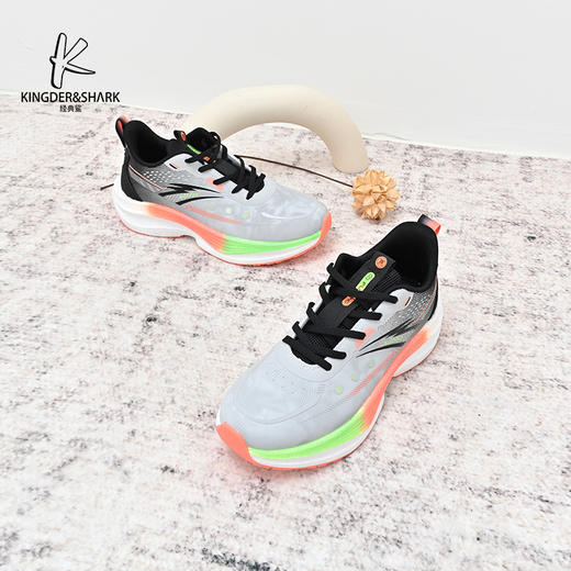 经典鲨2024年秋季新款男士韩版潮流时尚拼色跑步休闲鞋KF09-D33121 商品图1