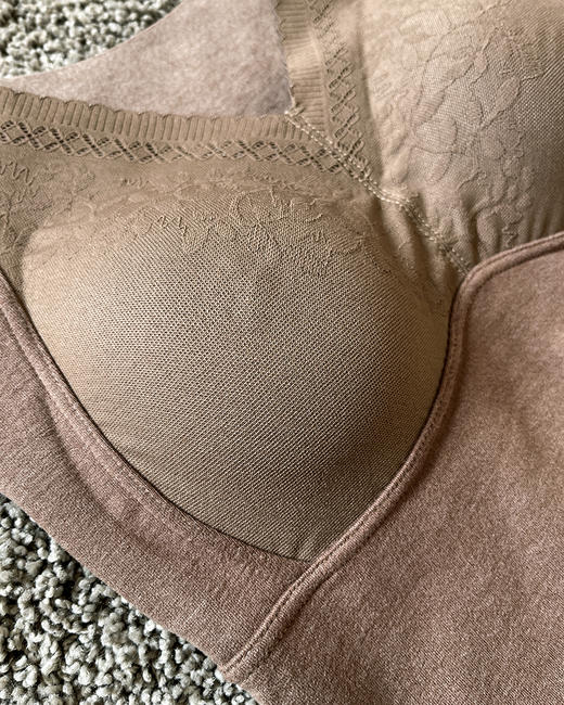 现货 THS 11.25-无 lulu家 兼具风度和温度的小秘诀 法式蕾丝莱赛尔羊毛保暖背心4色 BP214 商品图8