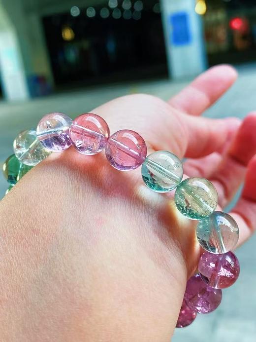 10mm-11mm单圈马卡龙碧玺手串 商品图4